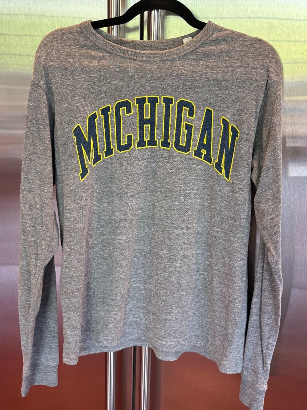 MICHIGAN long sleeve shirt, size small